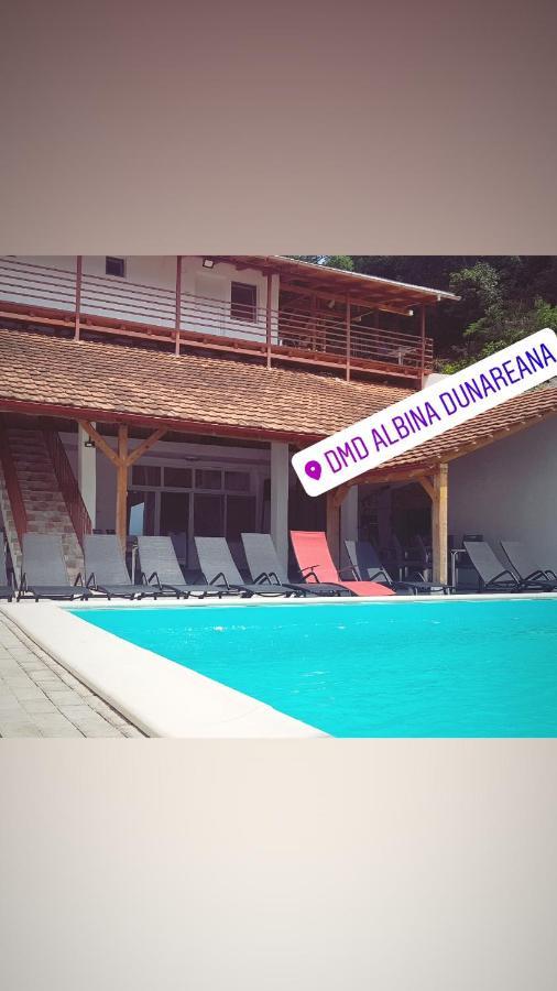 Albina Dunareana Hotel Berzasca Bagian luar foto